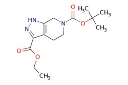 eMolecules​ 6-(TERT-BUTYL) 3-ETHYL 1,4,5,7-TETRAHYDRO-6H-PYRAZOLO[3,4-C]PYRIDINE-3,6-DICARBOXYLATE
