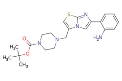 eMolecules​ TERT-BUTYL 4-{[6-(2-AMINOPHENYL)IMIDAZO[2,1-B][1,3]THIAZOL-3-YL]METHYLPIPERAZINE-1-CARBOXYLATE