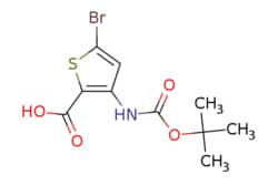 eMolecules​ 5-BROMO-3-((TERT-BUTOXYCARBONYL)AMINO)THIOPHENE-2-CARBOXYLIC