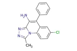 eMolecules​ 7-Chloro-1-methyl-5-phenyl-[1,2,4]triazolo[4,3-a]quinolin-4-amine