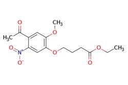 eMolecules​ 4-(4-Acetyl-2-methoxy-5-nitrophenoxy)-butanoic Acid Ethyl Ester