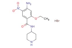 eMolecules​&nbsp;4-Amino-2-ethoxy-5-nitro-N-4-piperidinyl-benzamide Hydrobromide | 952310-00-8 | MFCD28143383 | 250mg