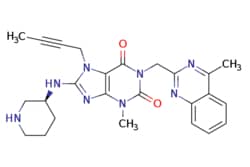 eMolecules​ 7-(2-Butyn-1-yl)-3,7-dihydro-3-methyl-1-[(4-methyl-2-quinazolinyl)methyl]-8-[(3S)-3-piperidinylamino]-1H-purine-2,6-dione | 2253964-85-9 |  | 100mg