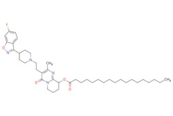 eMolecules​ Octadecanoic Acid 3-[2-[4-(6-Fluoro-1,2-benzisoxazol-3-yl)-1-piperidinyl]ethyl]-6,7,8,9-tetrahydro-2-methyl-4-oxo-4H-pyrido[1,2-a]pyrimidin-9-yl