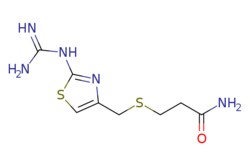 eMolecules​ 3-[[[2-[(Aminoiminomethyl)amino]-4-thiazolyl]methyl]thio]propanamide