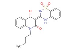 eMolecules​ 1-Butyl-3-(1,1-dioxido-2H-1,2,4-benzothiadiazin-3-yl)-4-hydroxy-2(1H)-quinolinone