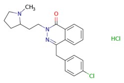 eMolecules​&nbsp;4-[(4-Chlorophenyl)methyl]-2-[2-(1-methyl-2-pyrrolidinyl)ethyl]-1(2H)-phthalazinone Hydrochloride | 117078-70-3 |  | 50mg