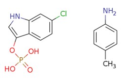 eMolecules​ 6-Chloro-3-indolyl phosphate p-toluidine salt | 159954-33-3