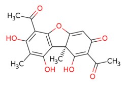 eMolecules​ (+)-Usnic acid from Usnea Dasypoga | 7562-61-0 | | 1g, Quantity: