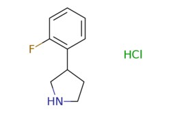 eMolecules​ 3-(2-Fluorophenyl)pyrrolidine hydrochloride | 885277-79-2 |