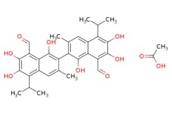 eMolecules​ (?)-Gossypol-acetic acid,crystalline complex consisting of