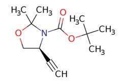 eMolecules​ (S)-2,2-DIMETHYL-3-BOC-4-ETHYNYLOXAZOLIDINE | 173065-16-2 |