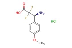 eMolecules​&nbsp;(S)-3-AMINO-2,2-DIFLUORO-3-(4-METHOXYPHENYL)PROPIONIC ACID HCL | 1263094-82-1 | MFCD12068661 | 0.25g