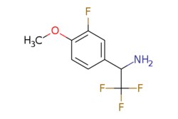 eMolecules​ 886371-56-8 | 2,2,2-TRIFLUORO-1-(3-FLUORO-4-METHOXY-PHENYL)-ETHYLAMINE