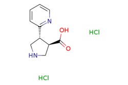 eMolecules​ 1330750-49-6 | TRANS-4-(2-PYRIDINYL)-PYRROLIDINE-3-CARBOXYLIC