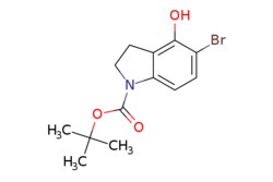 eMolecules​ TERT-BUTYL 5-BROMO-4-HYDROXYINDOLINE-1-CARBOXYLATE | 1092460-53-1