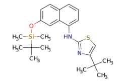 eMolecules​ 1092460-49-5 | 4-TERT-BUTYL-N-(7-(TERT-BUTYLDIMETHYLSILYLOXY)NAPHTHALEN-1-YL)THIAZOL-2-AMINE