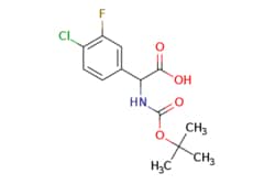 eMolecules​ 2-((TERT-BUTOXYCARBONYL)AMINO)-2-(4-CHLORO-3-FLUOROPHENYL)ACETIC