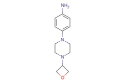 eMolecules​ 1395030-33-7 | 4-(4-(OXETAN-3-YL)PIPERAZIN-1-YL)ANILINE | MFCD28129643