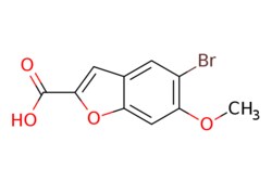 eMolecules​ 5-BROMO-6-METHOXY-BENZOFURAN-2-CARBOXYLIC ACID | 20073-19-2