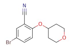 eMolecules​ 876918-62-6 | 5-BROMO-2-(TETRAHYDRO-2H-PYRAN-4-YLOXY)BENZONITRILE