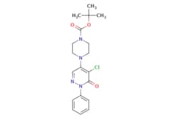 eMolecules​ TERT-BUTYL 4-(5-CHLORO-6-OXO-1-PHENYL-1,6-DIHYDROPYRIDAZIN-4-YL)PIPERAZINE-1-CARBOXYLATE