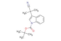 eMolecules​ 1H-INDOLE-1-CARBOXYLIC ACID, 3-(1-CYANO-1-METHYLETHYL)-, 1,1-DIMETHYLETHYL
