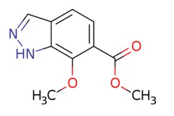 eMolecules​ METHYL 7-METHOXY-1H-INDAZOLE-6-CARBOXYLATE | 907190-29-8 |