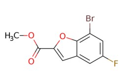 eMolecules​ METHYL 7-BROMO-5-FLUOROBENZOFURAN-2-CARBOXYLATE | 1398504-34-1