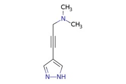 eMolecules​ N,N-DIMETHYL-3-(1H-PYRAZOL-4-YL)PROP-2-YN-1-AMINE | 1398504-35-2