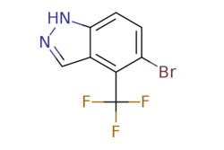 eMolecules​ 1385821-29-3 | 5-BROMO-4-(TRIFLUOROMETHYL)-1H-INDAZOLE | MFCD21602943