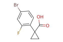 eMolecules​ 1-(4-BROMO-2-FLUOROPHENYL)CYCLOPROPANECARBOXYLIC ACID | 872422-15-6