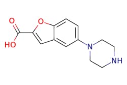 eMolecules​ 183288-47-3 | 5-(PIPERAZIN-1-YL)BENZOFURAN-2-CARBOXYLIC ACID
