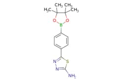 eMolecules​ 2377609-43-1 | 5-(4-(4,4,5,5-TETRAMETHYL-1,3,2-DIOXABOROLAN-2-YL)PHENYL)-1,3,4-THIADIAZOL-2-AMINE