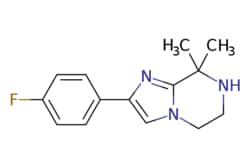 eMolecules​ 2-(4-FLUOROPHENYL)-8,8-DIMETHYL-5,6,7,8-TETRAHYDROIMIDAZO[1,2-A]PYRAZINE