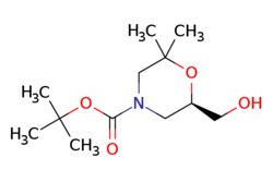 eMolecules​ 1416444-68-2 | (R)-TERT-BUTYL 6-(HYDROXYMETHYL)-2,2-DIMETHYLMORPHOLINE-4-CARBOXYLATE