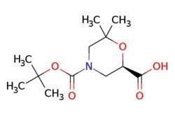 eMolecules​ 1416445-02-7 | (R)-4-(TERT-BUTOXYCARBONYL)-6,6-DIMETHYLMORPHOLINE-2-CARBOXYLIC