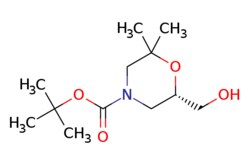 eMolecules​ (S)-TERT-BUTYL 6-(HYDROXYMETHYL)-2,2-DIMETHYLMORPHOLINE-4-CARBOXYLATE