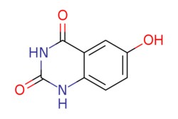eMolecules​&nbsp;17730-74-4 | 6-HYDROXYQUINAZOLINE-2,4(1H,3H)-DIONE | AstaTech | MFCD20727945 | 178.147 | C8H6N2O3 | 95.000 | Oc1ccc2[nH]c(=O)[nH]c(=O)c2c1 | 1g | 200617492