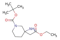 eMolecules​ ETHYL (3-AMINO-1-BOC-PIPERIDIN-3-YL)-ACETATE | 1262407-74-8