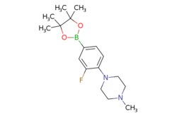 eMolecules​ (3-FLUORO-4-(4-METHYLPIPERAZIN-1-YL)PHENYL)BORONIC ACID PINACOL