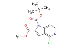 eMolecules​ 1-TERT-BUTYL 2-METHYL 4-CHLORO-1H-PYRROLO[3,2-C]PYRIDINE-1,2-DICARBOXYLATE
