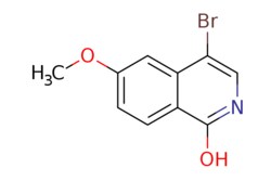 eMolecules​ 4-BROMO-6-METHOXYISOQUINOLIN-1-OL | 923278-23-3 | MFCD23703342