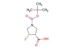 eMolecules​ CIS-1-(TERT-BUTOXYCARBONYL)-4-FLUOROPYRROLIDINE-3-CARBOXYLIC