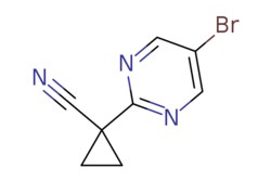 eMolecules​ 1-(5-BROMOPYRIMIDIN-2-YL)CYCLOPROPANECARBONITRILE | 1447606-53-2