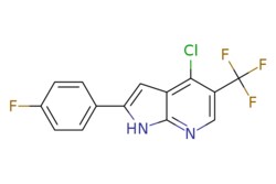 eMolecules​ 1420885-98-8 | 4-CHLORO-2-(4-FLUOROPHENYL)-5-(TRIFLUOROMETHYL)-1H-PYRROLO[2,3-B]PYRIDINE