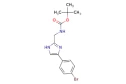eMolecules​ TERT-BUTYL ((4-(4-BROMOPHENYL)-1H-IMIDAZOL-2-YL)METHYL)CARBAMATE