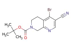 eMolecules​ TERT-BUTYL 4-BROMO-3-CYANO-5,6-DIHYDRO-1,7-NAPHTHYRIDINE-7(8H)-CARBOXYLATE