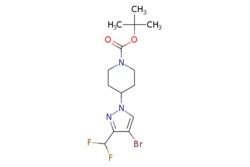 eMolecules​ 1449117-47-8 | TERT-BUTYL 4-(4-BROMO-3-(DIFLUOROMETHYL)-1H-PYRAZOL-1-YL)PIPERIDINE-1-CARBOXYLATE