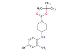 eMolecules​ TERT-BUTYL 4-(2-AMINO-4-BROMOPHENYL AMINO)PIPERIDINE-1-CARBOXYLATE